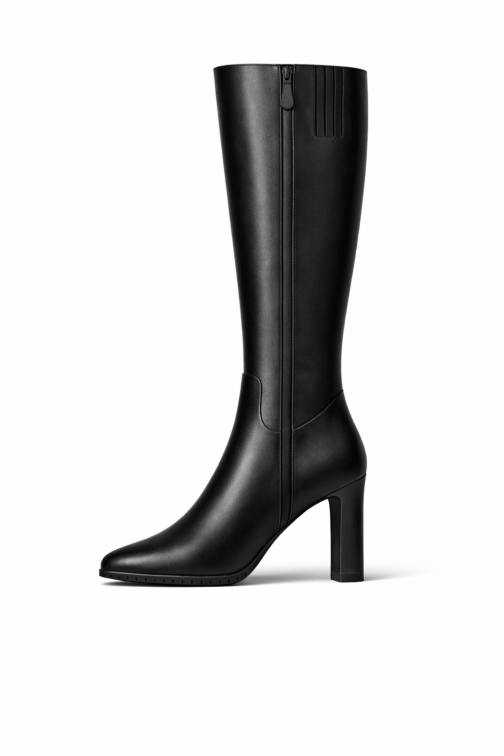 Burghart Boots rundes Modell – Seitenansicht